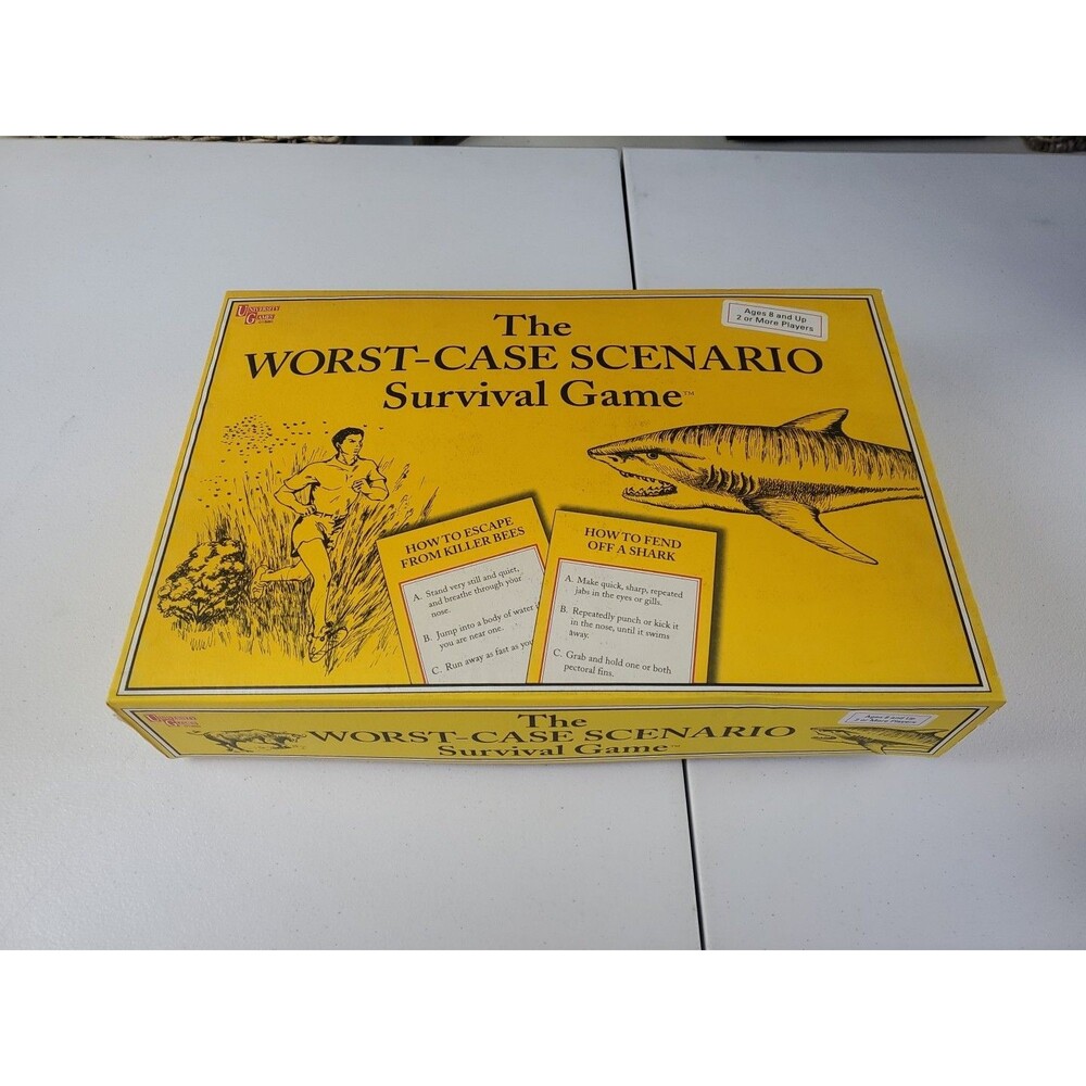 The Worst-Case Scenario Survival Game - 2001 Complete University Games 600